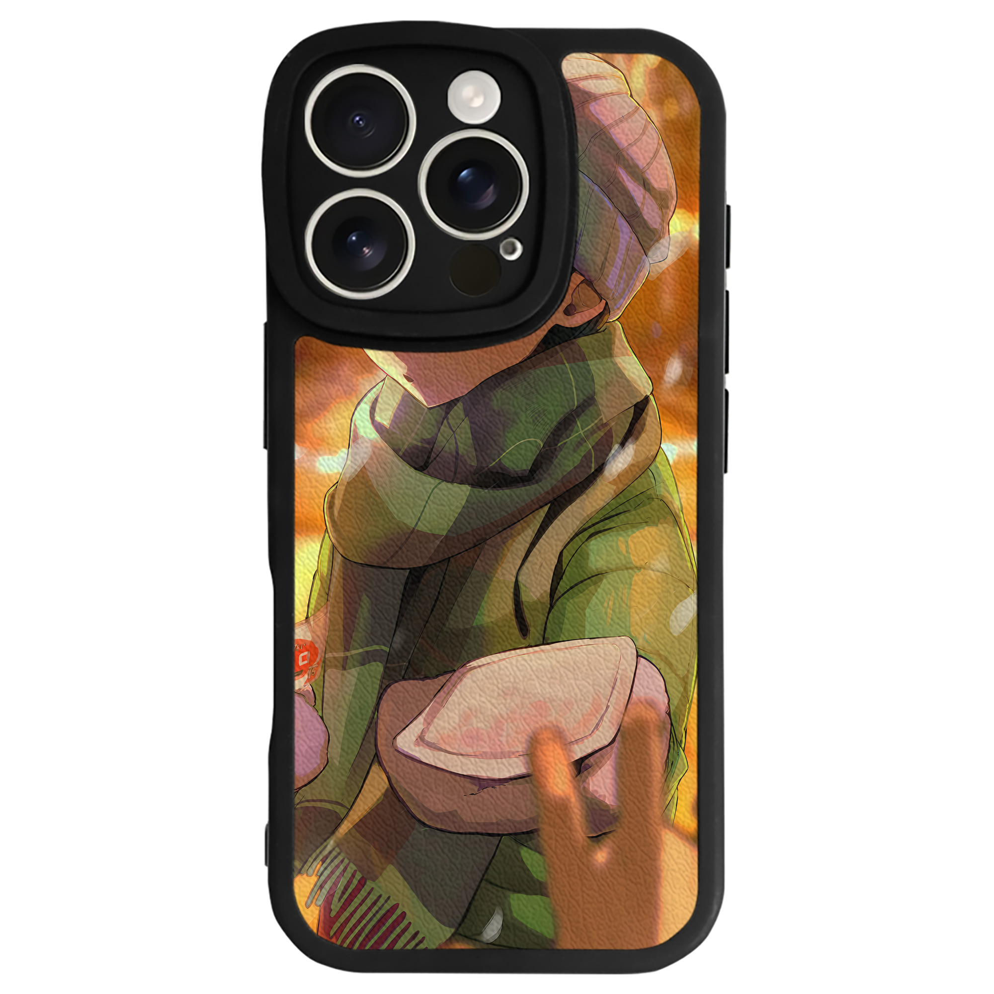（画像用） 薬屋のひとりごと The Apothecary Diaries 【iPhone 16シリーズ対応】シリコンスマホケース（レザー調） 材質：シリコン